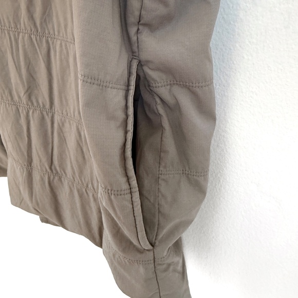 Snow Peak Polartec Quilted Vest Mens L Gray Japan Outdoor Techwear‎ - Picture 5 of 7